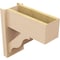 Ekena Millwork 8-in W x 18-in D x 18-in H Funston Block Rough Cedar Woodgrain TimberThane Outlooker, Primed Tan OUTUR080X18X18FST44RCPR - alternate 2